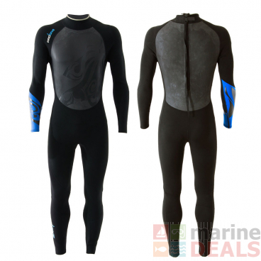 Pro-Dive Mens Steamer Wetsuit 3mm Blue