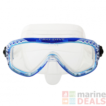 Pro-Dive Single Lens Silicone Dive Mask