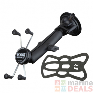 RAM Mounts X-Grip Large Phone Mount with RAM Twist-Lock Suction Cup Base