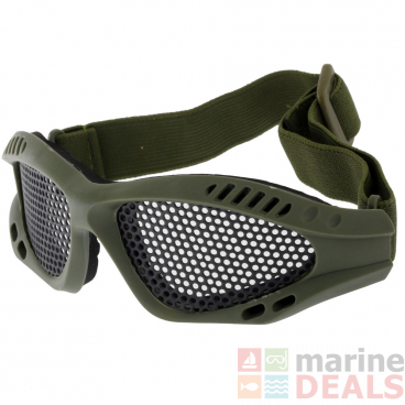 Outdoor Outfitters Airsoft Safety Goggles - Steel Mesh