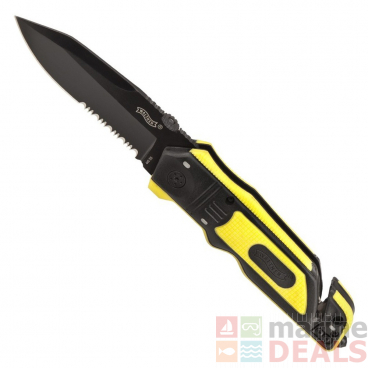 Walther Pro Knife Rescue 95mm Blade Yellow