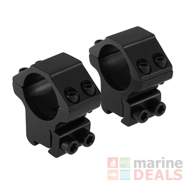 Outdoor Optics Rings 3/8 1in High Double Clamp