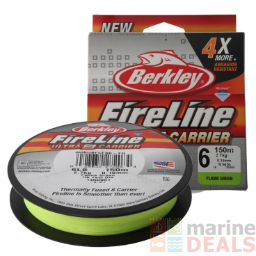 Berkley Fireline Ultra 8 Braid Flame Green 150m 6lb