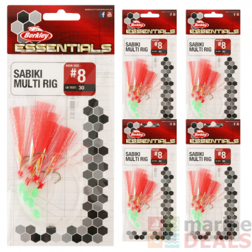 Berkley Essentials Sabiki Multi Rig 5 Pack