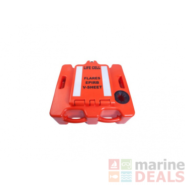 Life Cell Trawlerman Safety Storage Box / 6 Person Buoyancy Aid Orange