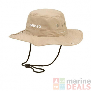 Musto Fast Dry Brimmed Hat Light Stone Small