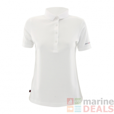 Musto Sunshield UPF30 Womens Polo Shirt White Size 14