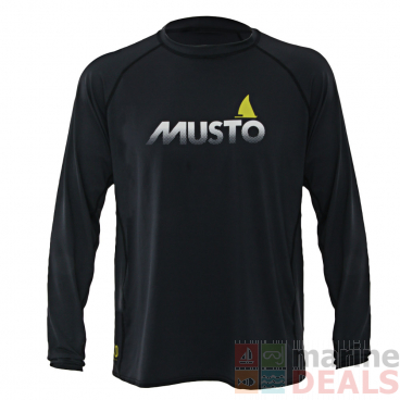 Musto Insignia Fast Dry Rash Vest Black Size XL