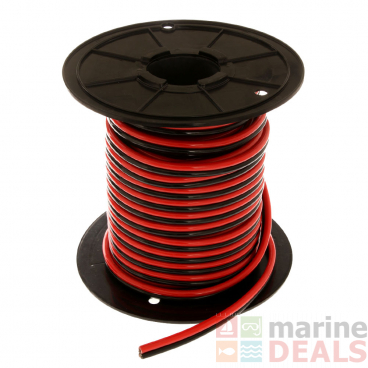 Flexible Twin Core Marine Cable 16mm x 1m