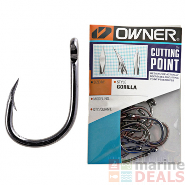 Owner Gorilla Livebait Hook Pro Pack 8/0 Qty 11