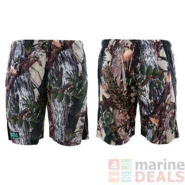 Ridgeline Breeze Mens Shorts Buffalo Camo XS