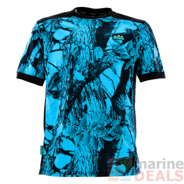 Ridgeline Breeze Mens T-Shirt Blue Camo S