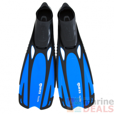 Mares Fluida Adult Dive Fins Blue