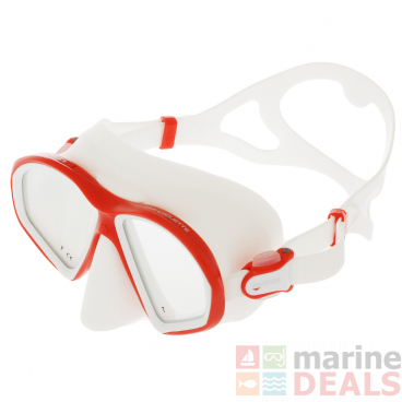 Mares Sealhouette Silicone Adult Dive Mask Red/White