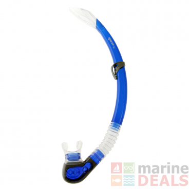 Mares Fiji Reflex Semi-Dry Dive Snorkel Blue