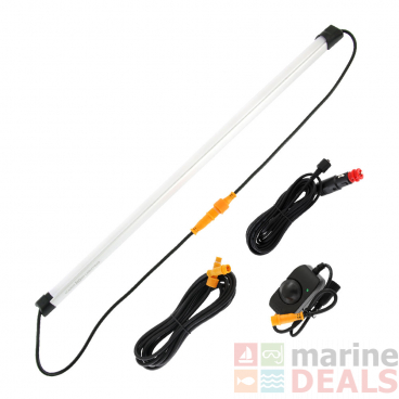Hard Korr 2 Bar Orange/White LED Camping Light Kit with Diffusers