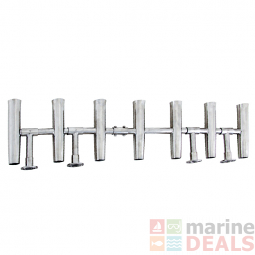 AISI 304 Stainless Steel Rod Rack - Holds 7 Rods