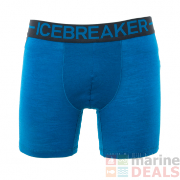 Icebreaker Mens Merino Hybrid Anatomica Zone Boxers Alpine/Monsoon XL