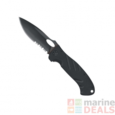 Buffalo River Maxim Serrated Folding Knife 3.5in
