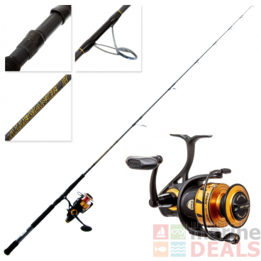 PENN Spinfisher VI 8500 Live Liner and Allegiance II Spinning Strayline Combo 6'2'' 10-15kg 1pc