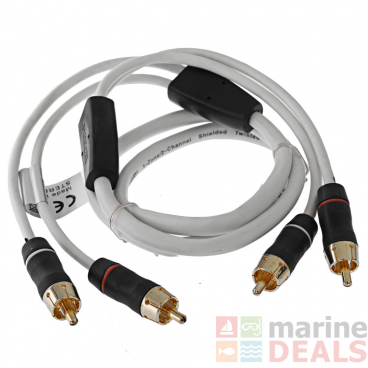 Fusion MS-RCA3 Audio Interconnect Cable 2-Channel 3ft