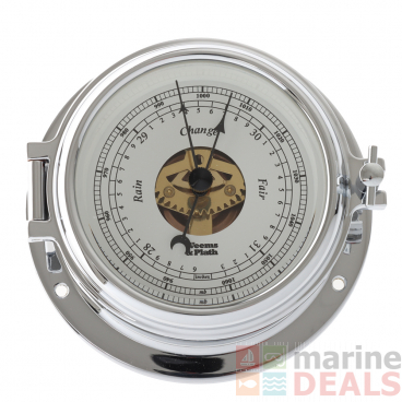 Weems & Plath Chrome Endurance II 105 Open Dial Barometer