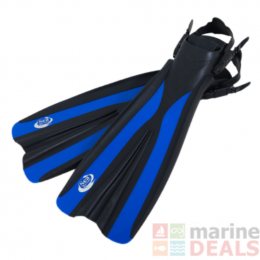 Sea Harvester Open Heel Dive Fin F31 Blue L/XL