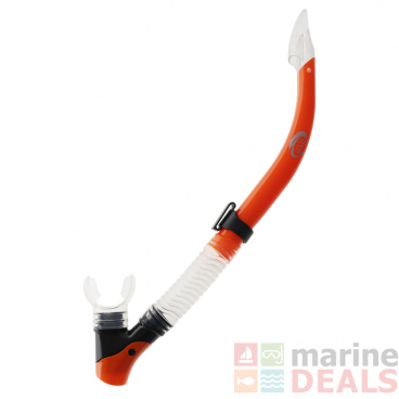 Sea Harvester Silicone Dive Snorkel Orange