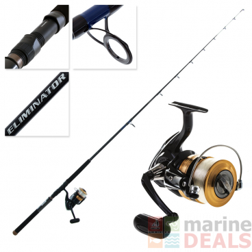 Daiwa Sweepfire 5000 2B and Eliminator 701HS Boat Spin Combo 7ft 10-15kg 1pc