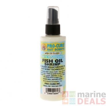 Pro-Cure Fish Oil Bait Scent Spray Shrimp 4oz
