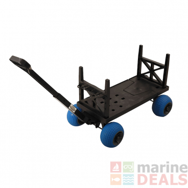 Mighty Max Sport Fishing Beach Cart Trolley 181kg Capacity