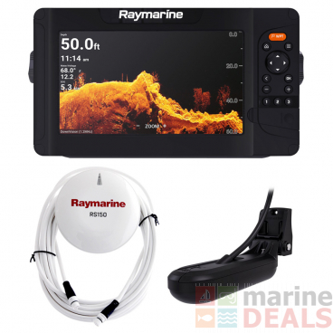 Raymarine Element 9HV CHIRP GPS/Fishfinder Complete Boat Trailer Package