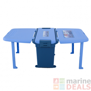 Challenger Chilly Bin Cooler with Side Table and Utensils