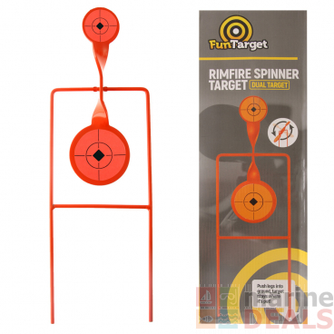 Fun Target Rimfire Dual Spinner Target