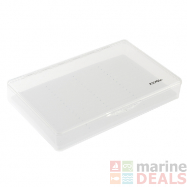 Kilwell ABS Plastic Fly Box with Slit Foam Liner XL