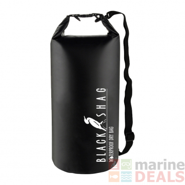 Black Shag Waterproof Dry Bag 60L