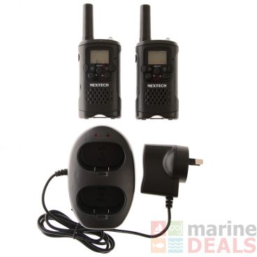 NEXTECH Rechargeable UHF Transceiver Twin Pack 0.5W