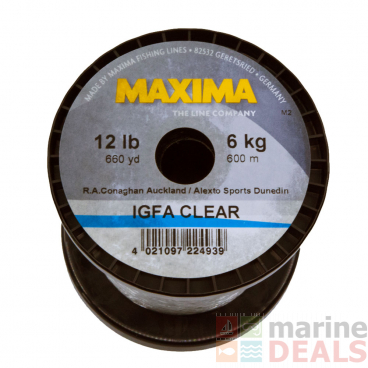 Maxima IGFA Clear Line 6kg x 600m