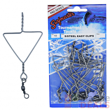 Stainless Steel Easy Triangle Setline Clip with Swivel