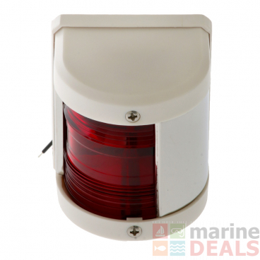 Waterproof LED Navigation Light 0.54W Red Port White