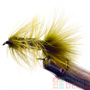 Manic Tackle Project Woolly Bugger Fly Olive #6