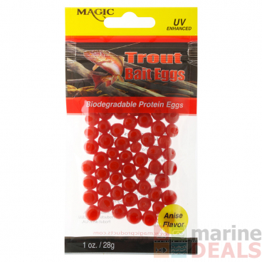 Magic Trout Bait Eggs Deep Red/Anise