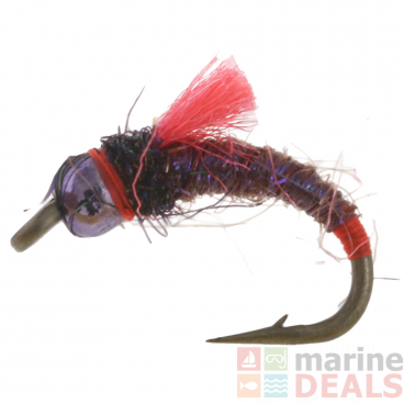 Manic Tackle Project Rene's Candy Caddis Fly Purple #12