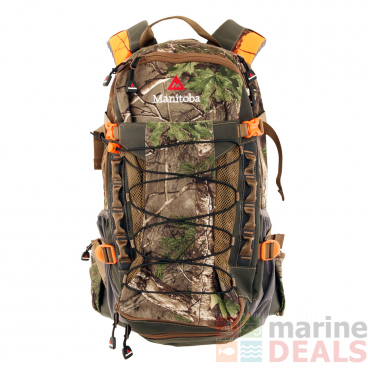 Manitoba Adventure Hydration Backpack with Rifle Scabbard 25L Realtree Camo 