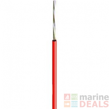 Firstflex Tinned Copper Marine Cable Wire Red 4.0mm - Per Metre