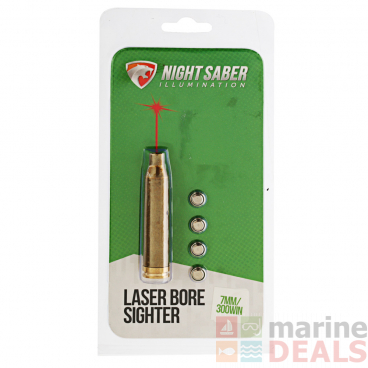 Night Saber Cartridge Laser Bore Sighter 7mm/300win