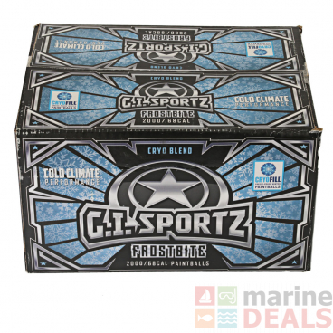 G I Sportz Frostbite .68 Cal Paintballs Orange Fill - X2000