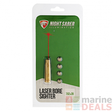 Night Saber Cartridge Laser Bore Sighter 7.62x39