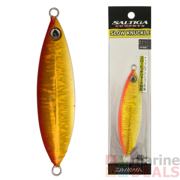 Daiwa Saltiga Slow Knuckle Jig 80g Red/Gold