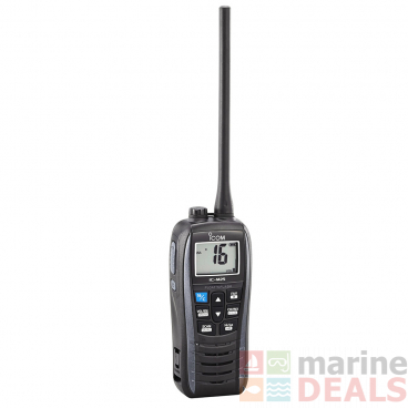 Icom IC-M25 EURO Floating Handheld VHF Radio Black